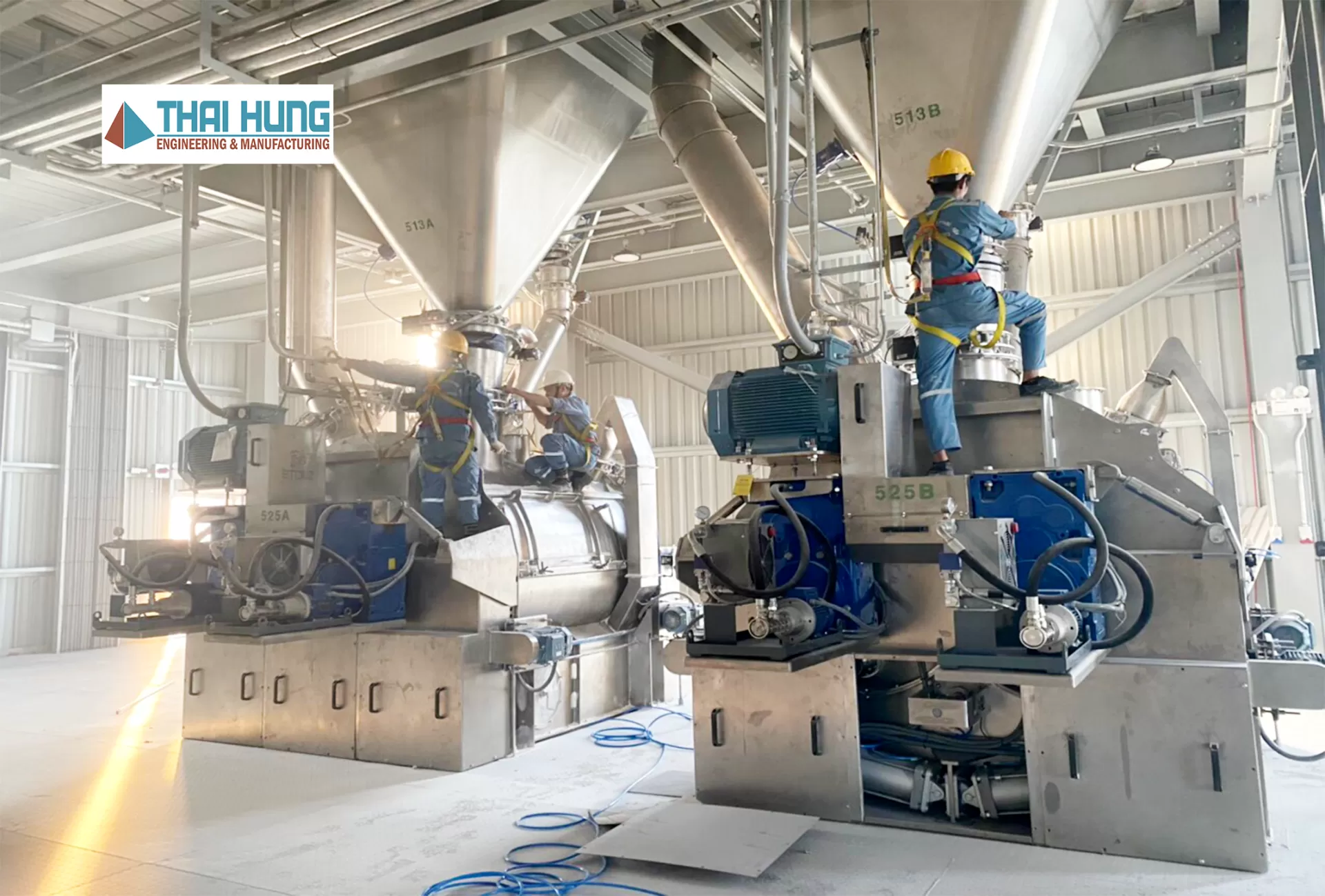 Mixers – Optimal Solutions from Thái Hưng for Various Industries