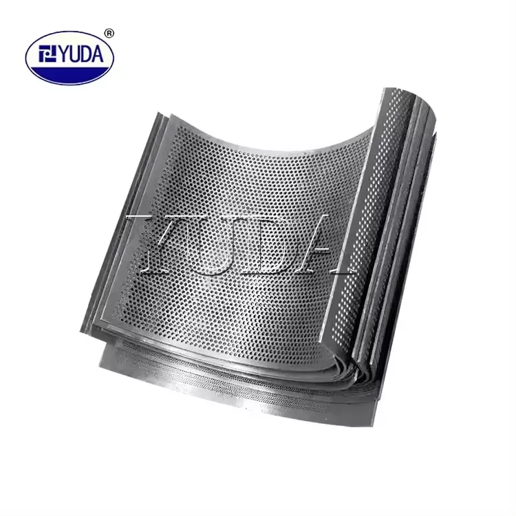 YUDA Grinder Sieve Plate Hammer Mill Crusher Screen Mesh Sieve Mesh Screens Pellet Machine Parts