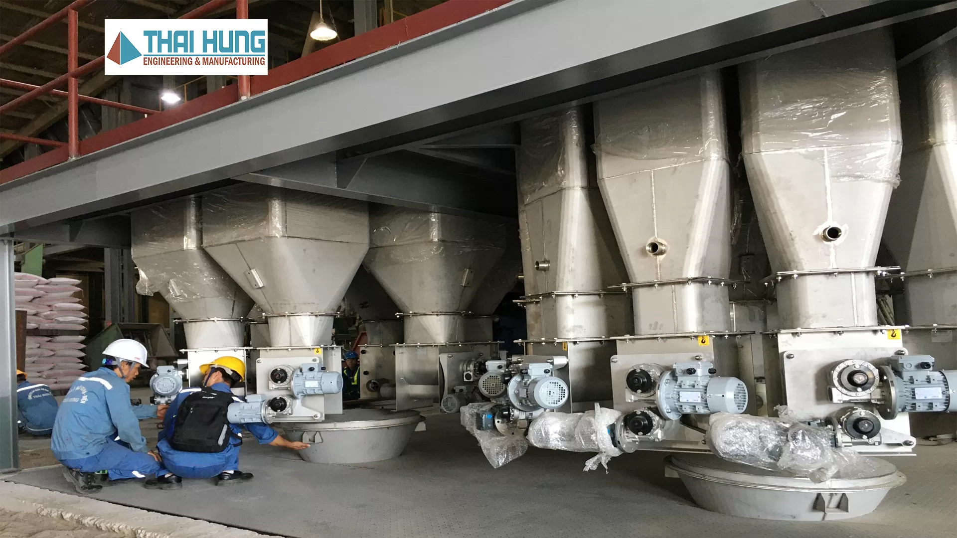 Hệ Thống Micro Dosing Bin Tại Thái Hưng – Giải Pháp Tối Ưu Cho Ngành Feed Mill